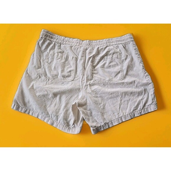 Lane Bryant Women's Plus Size 24 Linen Blend Beige Shorts - Picture 4 of 4